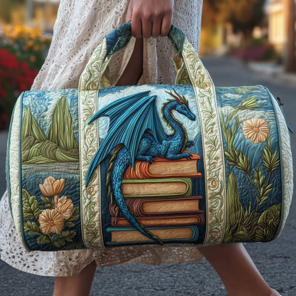 Library Dragon Quilted Duffle Bag GFTOMA3119