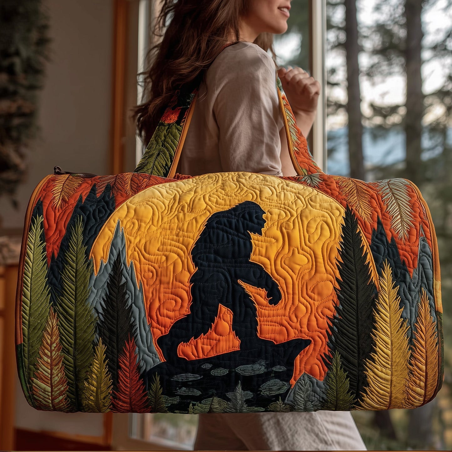 Bigfoot Quilted Duffle Bag GFTOMA3126