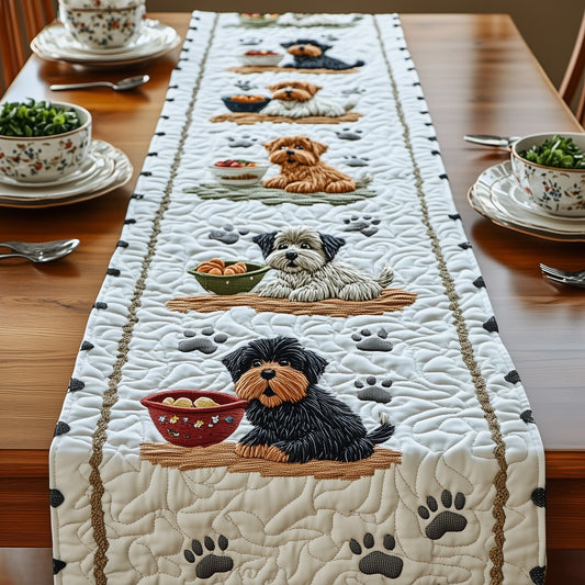 Schnauzer Quilted Table Runner GFTOMA313