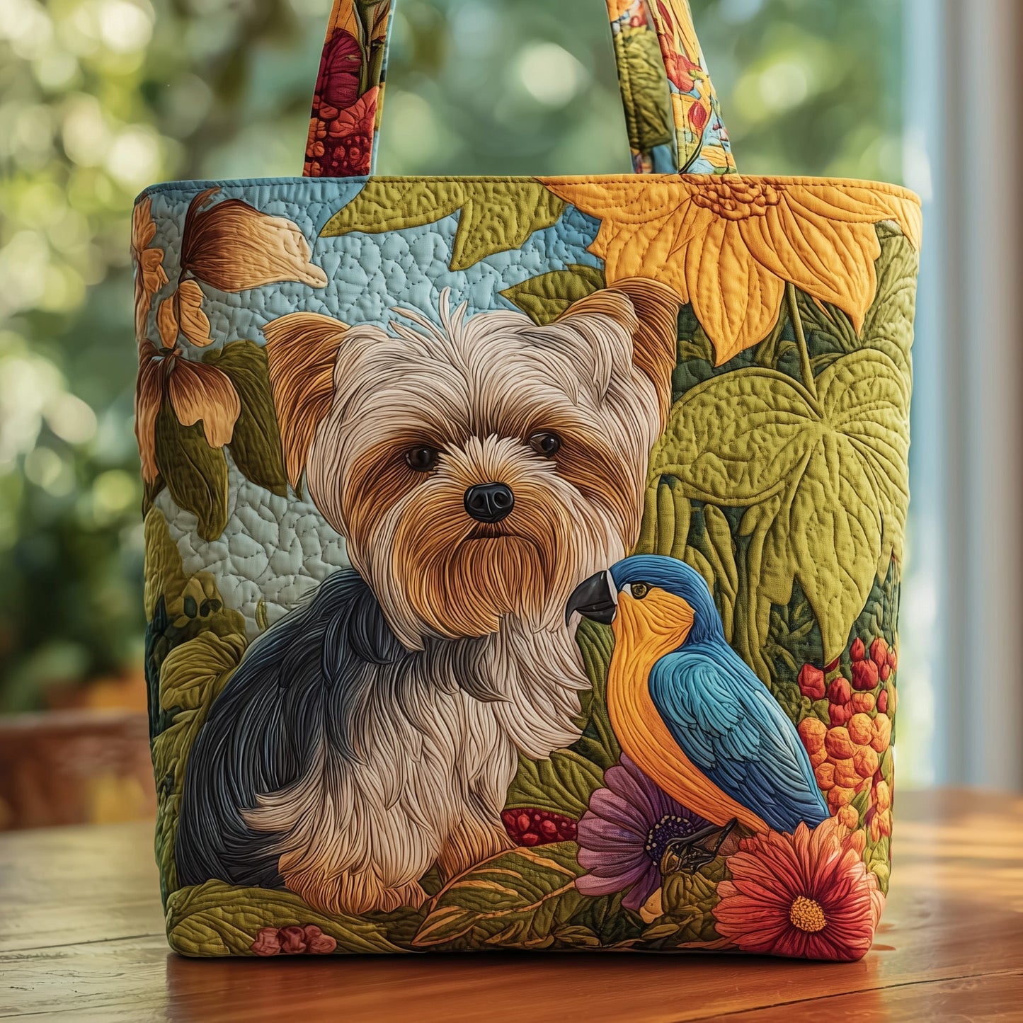 Yorkshire Terrier Quilted Tote Bag GFTOMA3190