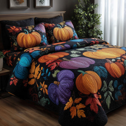 Autumn Vibe 3-Piece Quilted Bedding Set GFTOMA3226