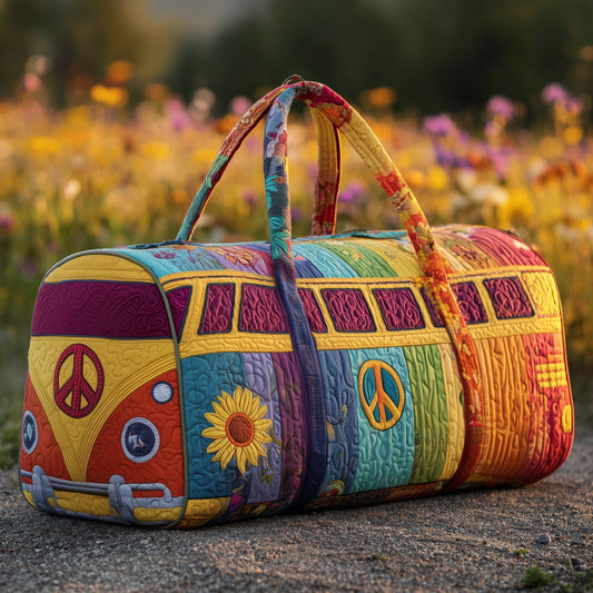 Hippie Van Quilted Duffle Bag GFTOMA3267