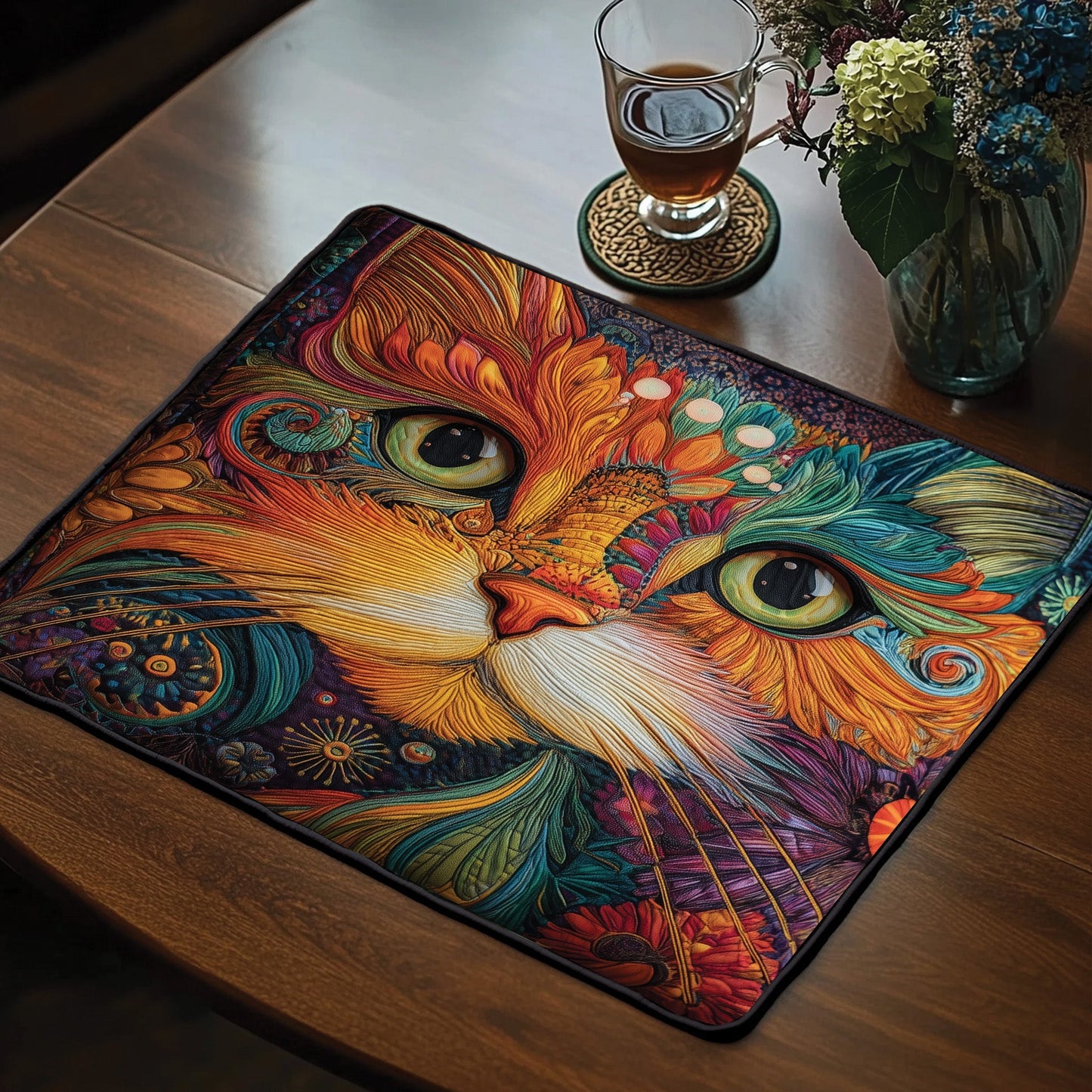 Mystic Meow Quilted PlaceMat GFTOMA3307