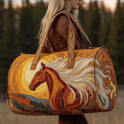 Horse Quilted Duffle Bag GFTOMA3319