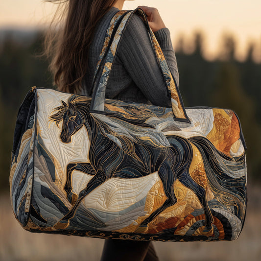 Horse Quilted Duffle Bag GFTOMA3322
