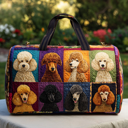 Poodles Quilted Duffle Bag GFTOMA3328