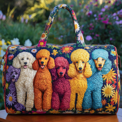 Poodles Quilted Duffle Bag GFTOMA3329