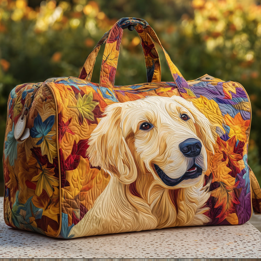 Golden Retrievers Quilted Duffle Bag GFTOMA3331
