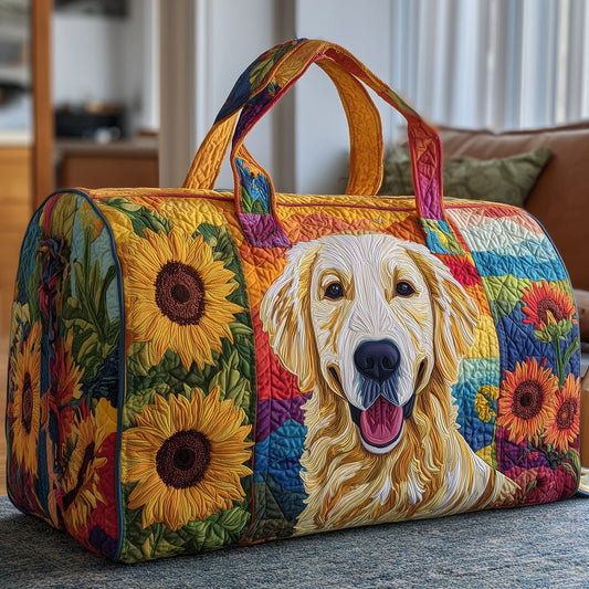 Golden Retrievers Quilted Duffle Bag GFTOMA3333