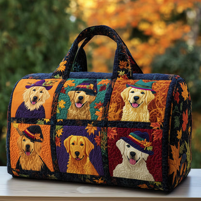 Golden Retrievers Quilted Duffle Bag GFTOMA3334