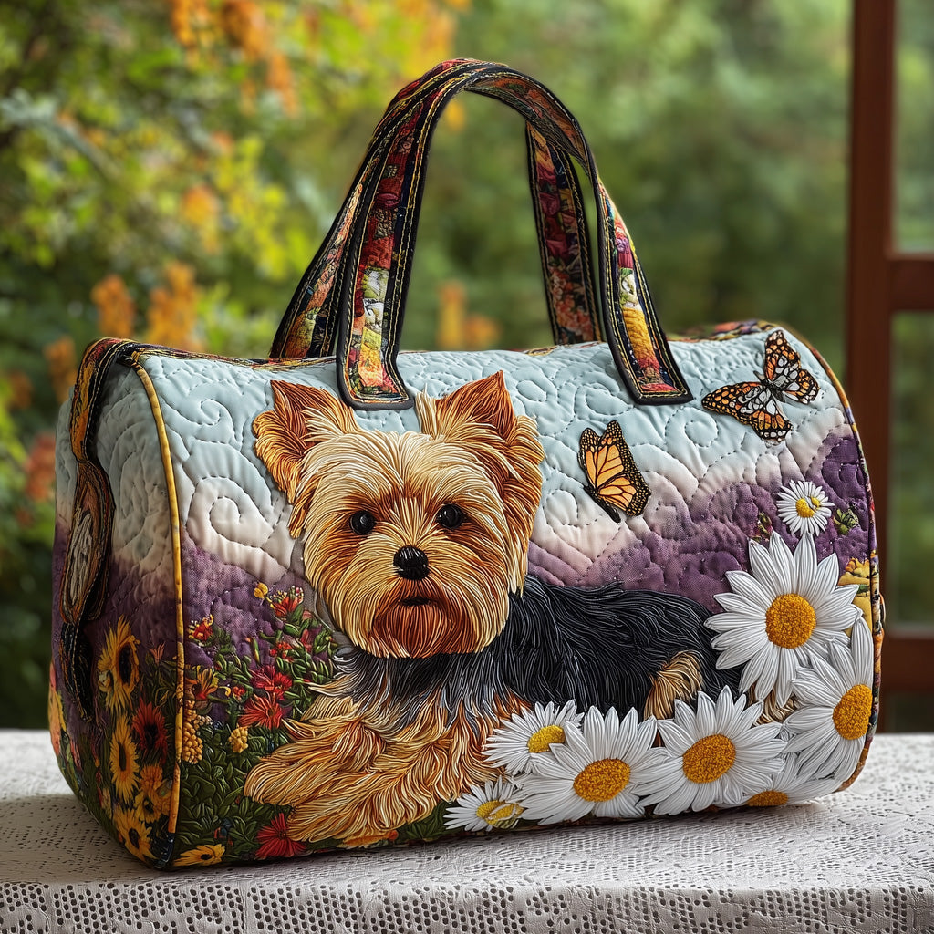 Yorkshire Terrier Quilted Duffle Bag GFTOMA3347 – Patchique Store
