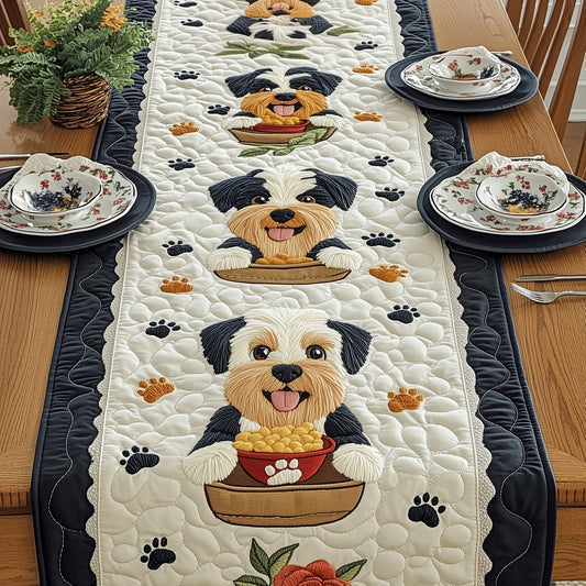Schnauzer Quilted Table Runner GFTOMA335