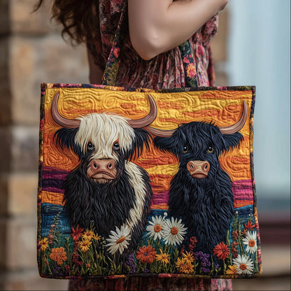 Moo Meadows Quilted Tote Bag GFTOMA3383