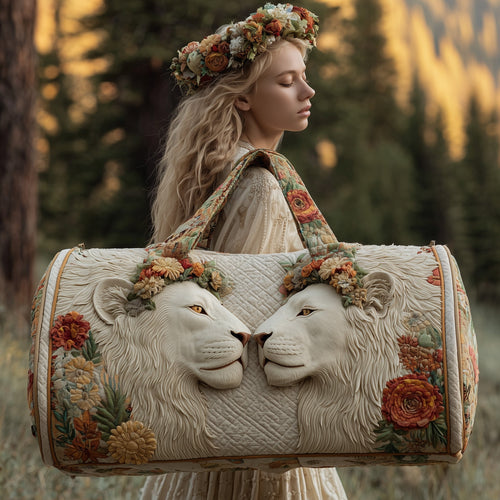 Lion Quilted Duffle Bag GFTOMA3397