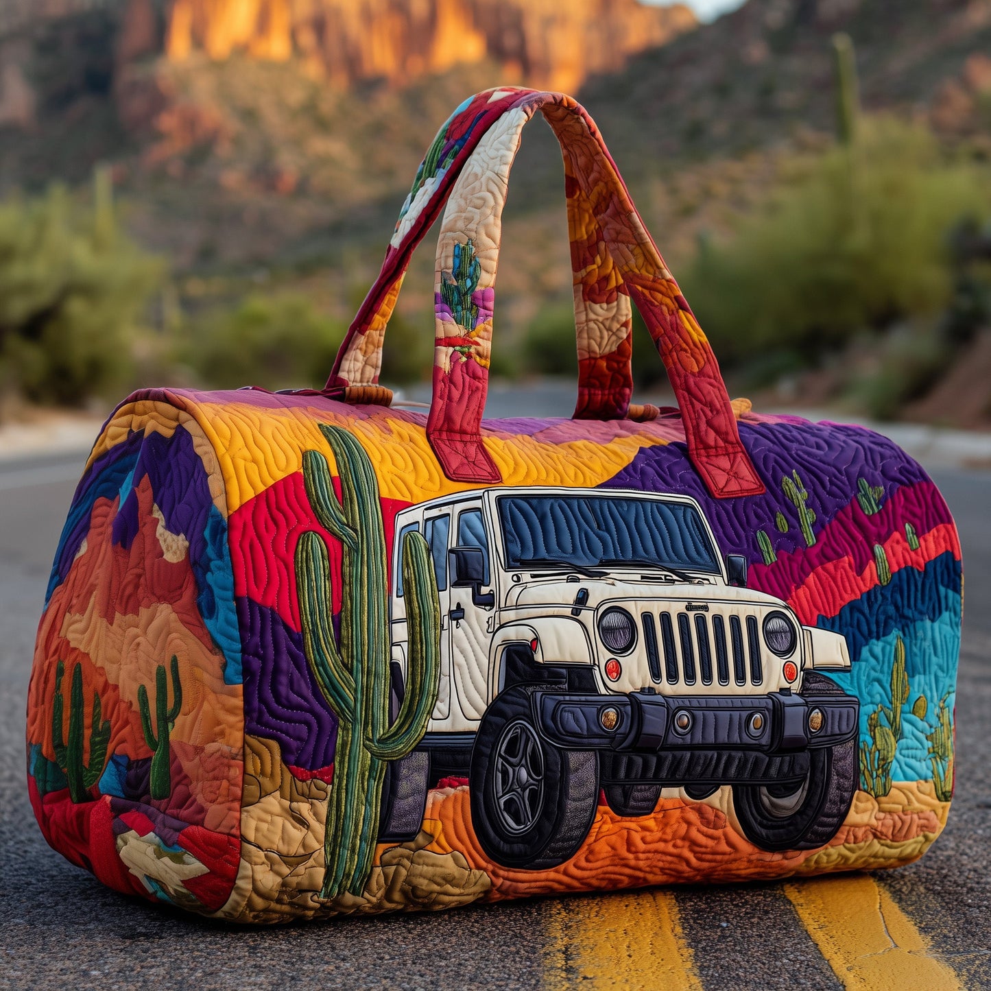 OffRoad Dreams Quilted Duffle Bag GFTOMA3405