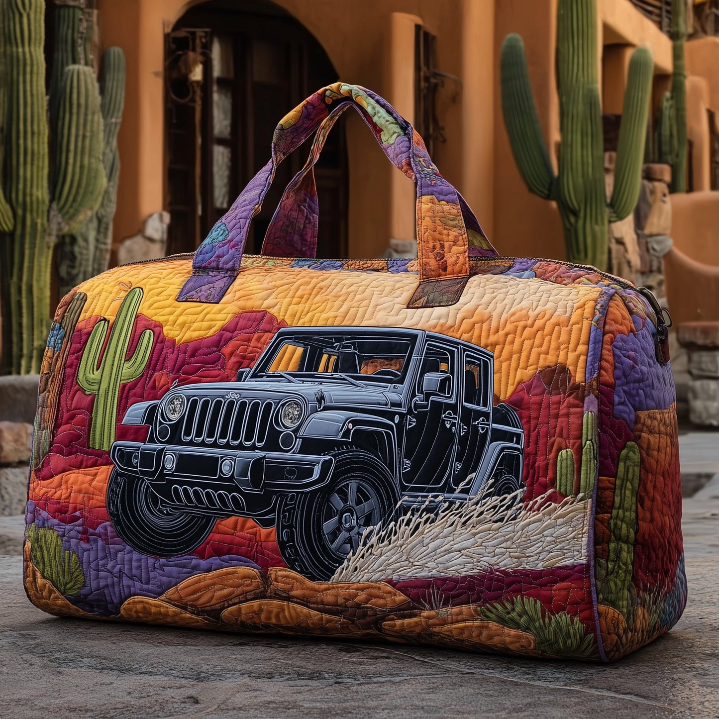 OffRoad Dreams Quilted Duffle Bag GFTOMA3408
