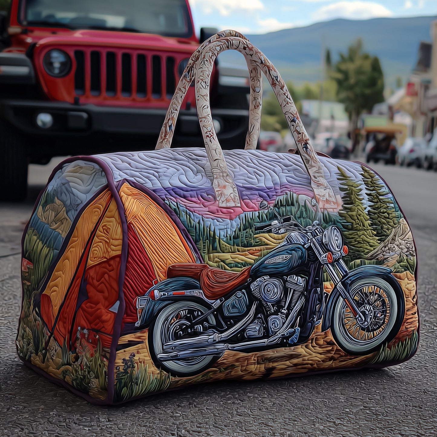 Freedom Ride Quilted Duffle Bag GFTOMA3424