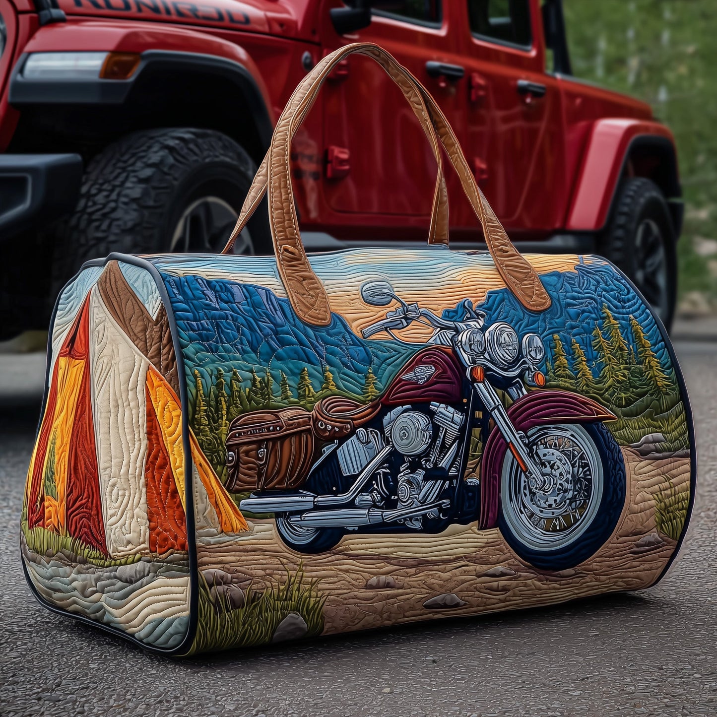 Freedom Ride Quilted Duffle Bag GFTOMA3426