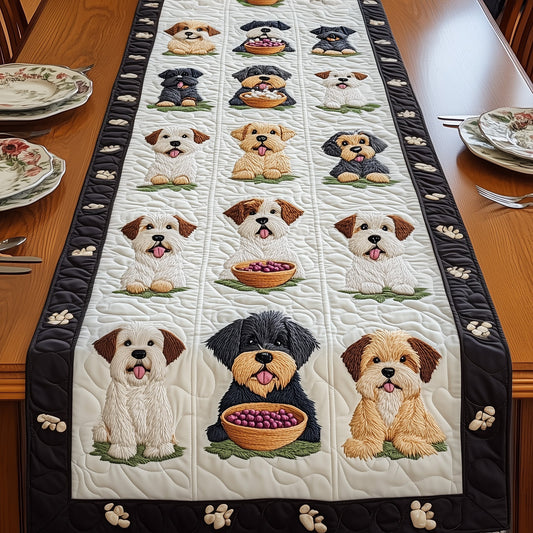 Schnauzer Quilted Table Runner GFTOMA342