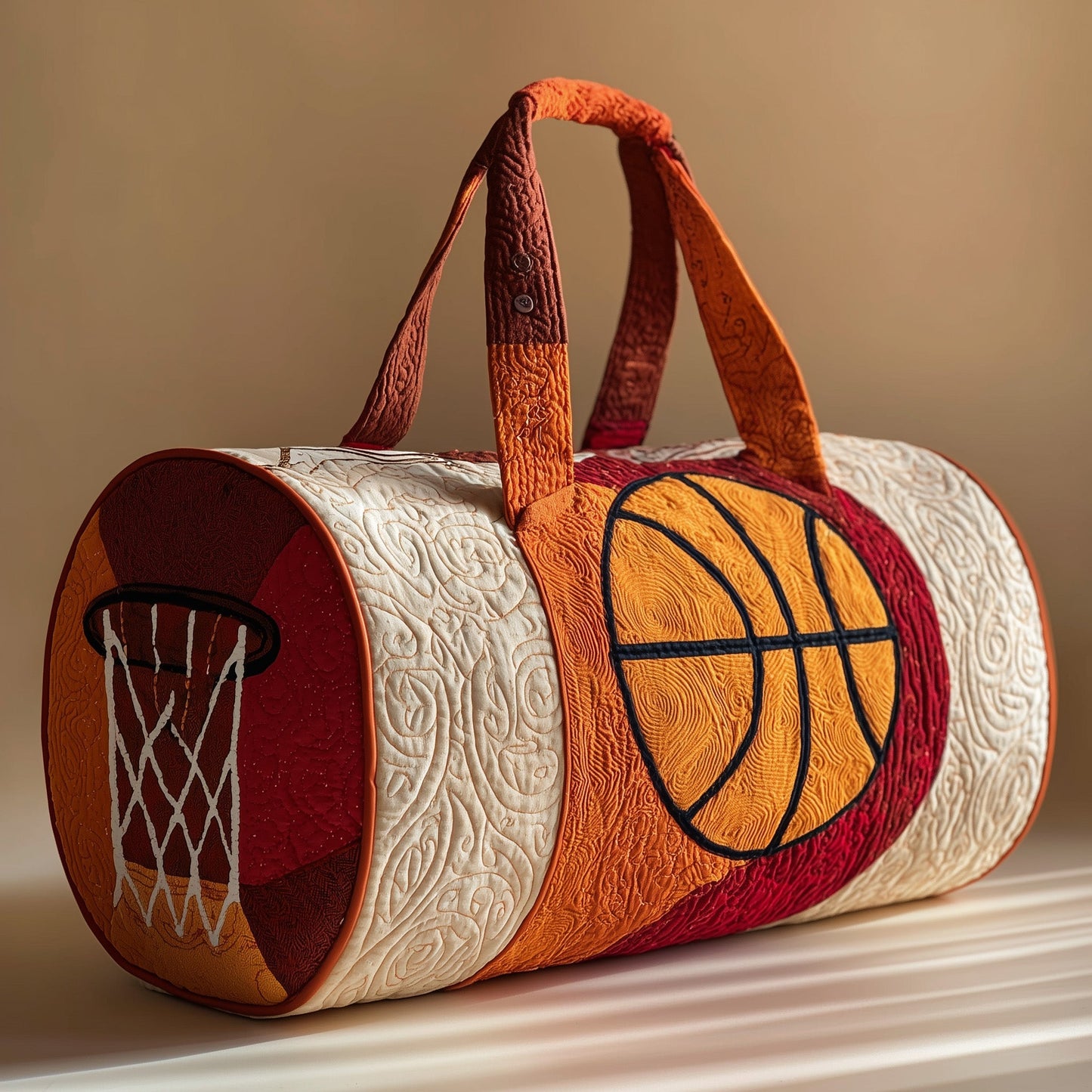 Basketball Quilted Duffle Bag GFTOMA3433