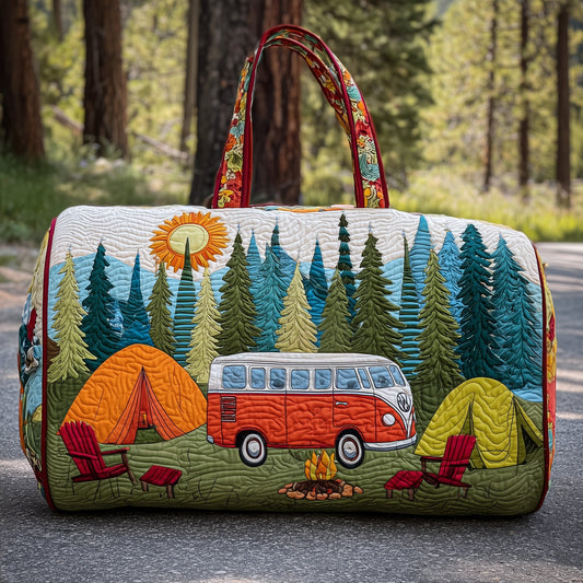 Campfire Dream Quilted Duffle Bag GFTOMA3468