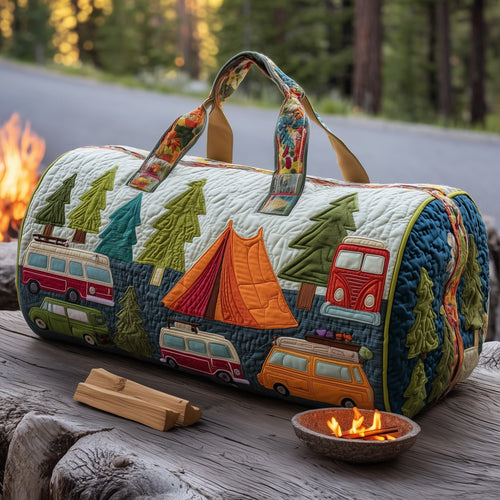 Cozy Camper Quilted Duffle Bag GFTOMA3473