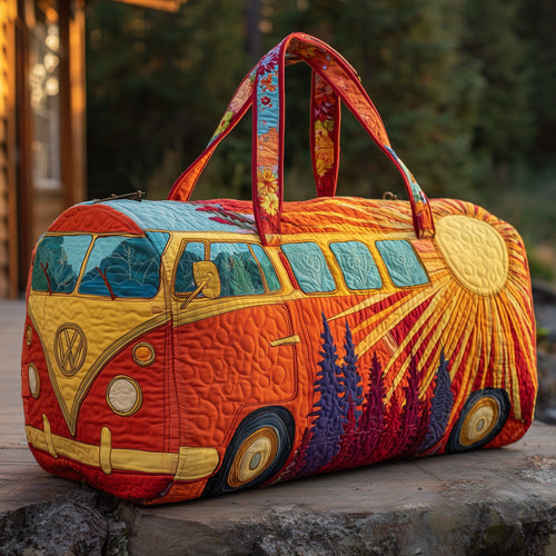 Hippie Van Quilted Duffle Bag GFTOMA3485