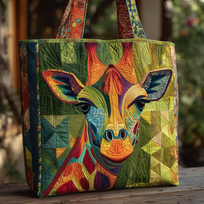 Giraffe Quilted Tote Bag GFTOMA3527