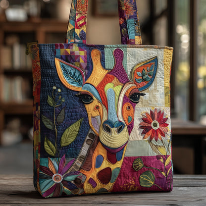Giraffe Quilted Tote Bag GFTOMA3528