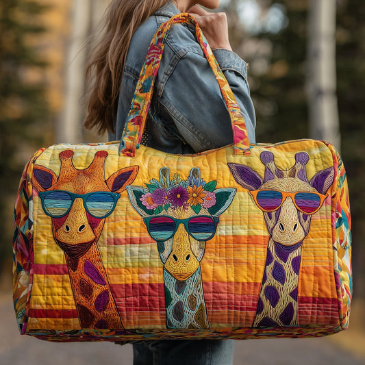 Giraffe Quilted Duffle Bag GFTOMA3535