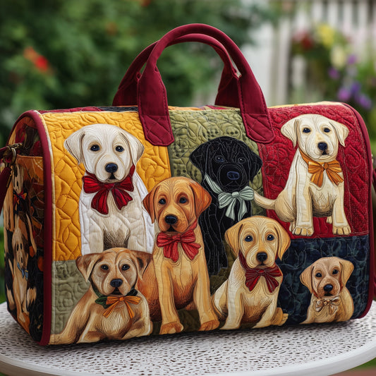 Labrador Quilted Duffle Bag GFTOMA3543