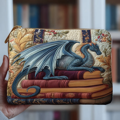 Book Dragon Quilted Purse GFTOMA3564