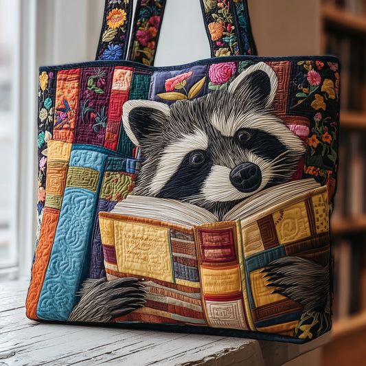 Raccoons Quilted Tote Bag GFTOMA3574