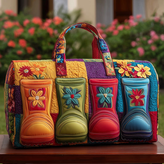 Floral Garden Quilted Duffle Bag GFTOMA3589