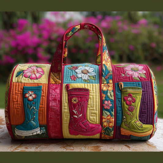Floral Garden Quilted Duffle Bag GFTOMA3590