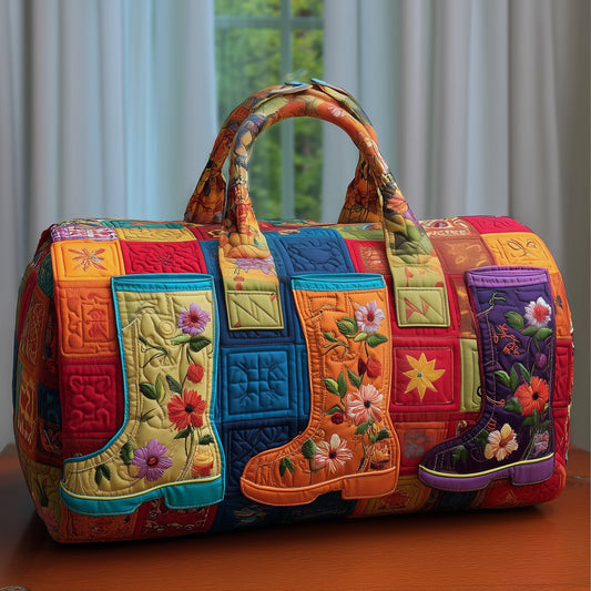 Floral Garden Quilted Duffle Bag GFTOMA3591