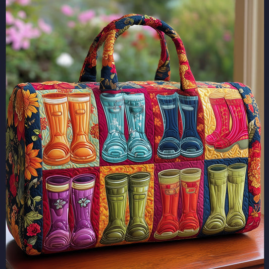 Floral Garden Quilted Duffle Bag GFTOMA3595