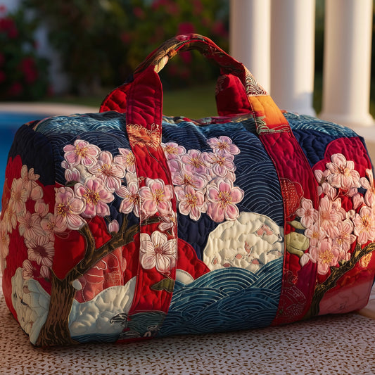 Japanese Vibe Quilted Duffle Bag GFTOMA3616