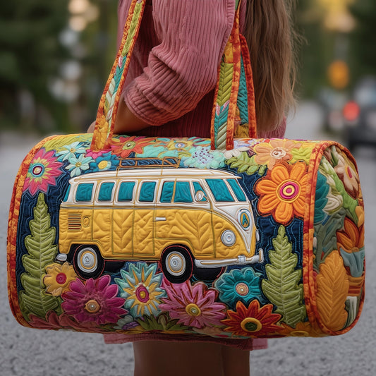 Hippie Van Quilted Duffle Bag GFTOMA3632