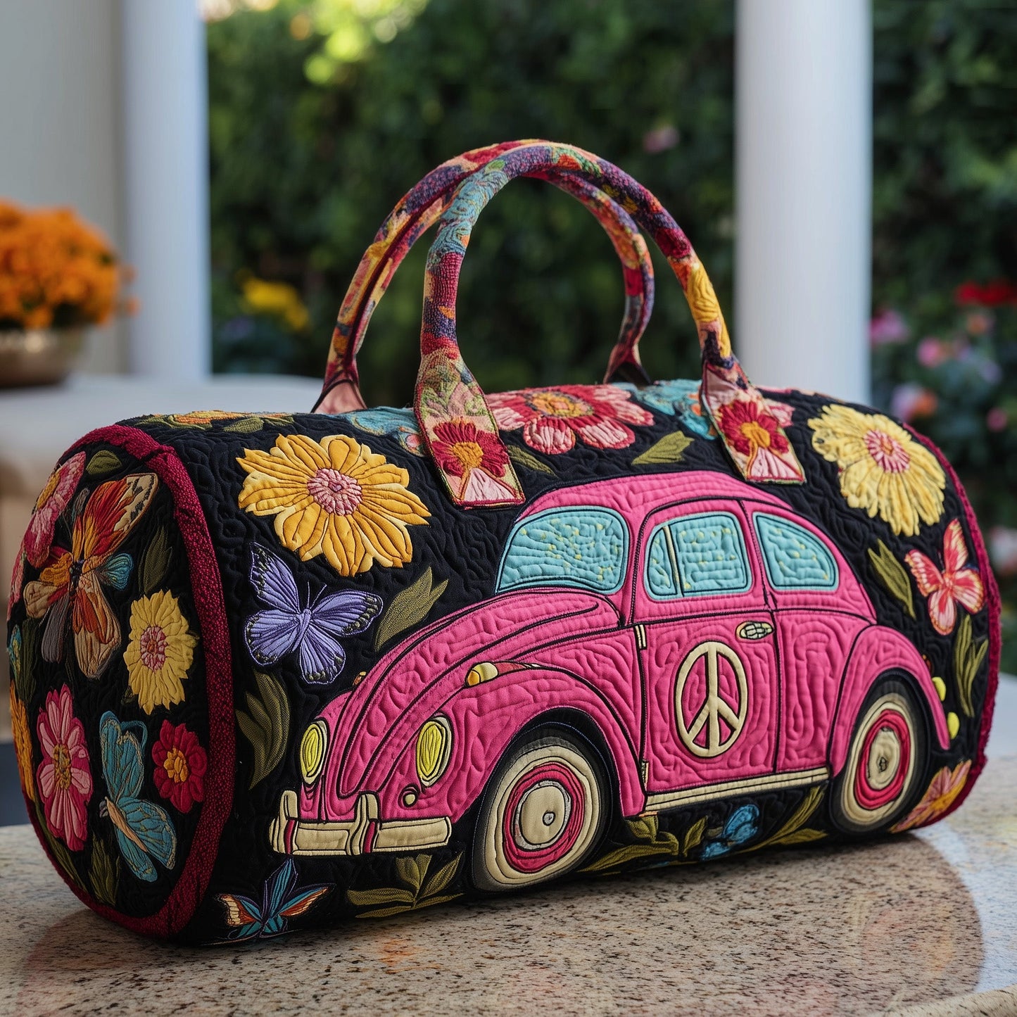 Groovy Ride Quilted Duffle Bag GFTOMA3642