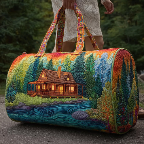Rustic Cabin Quilted Duffle Bag GFTOMA3649