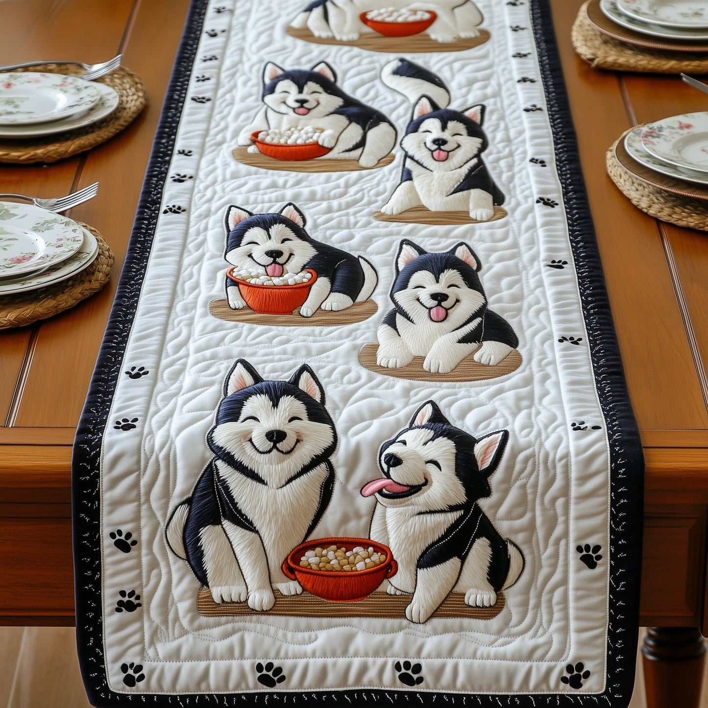 Husky Quilted Table Runner GFTOMA364