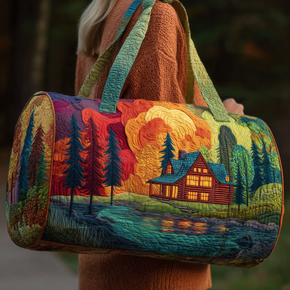 Rustic Cabin Quilted Duffle Bag GFTOMA3650