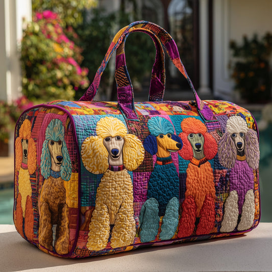 Poodle Quilted Duffle Bag GFTOMA3682