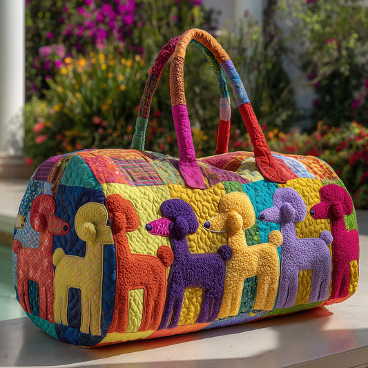 Poodle Quilted Duffle Bag GFTOMA3683