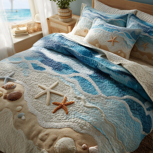 Ocean Breeze 3-Piece Quilted Bedding Set GFTOMA3714