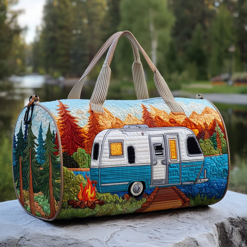 Cozy Camper Quilted Duffle Bag GFTOMA3775