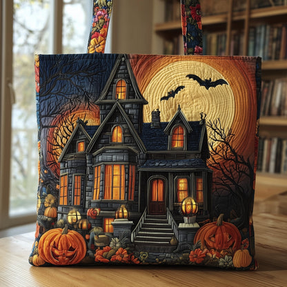 Midnight Haunt Quilted Tote Bag GFTOMA3820