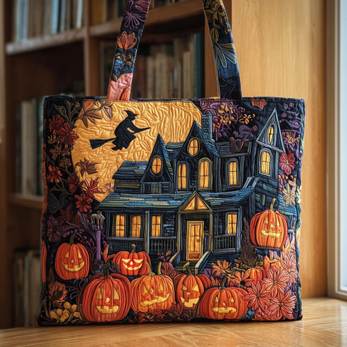 Midnight Haunt Quilted Tote Bag GFTOMA3821