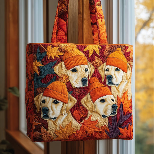 Golden Retriever Quilted Tote Bag GFTOMA3827